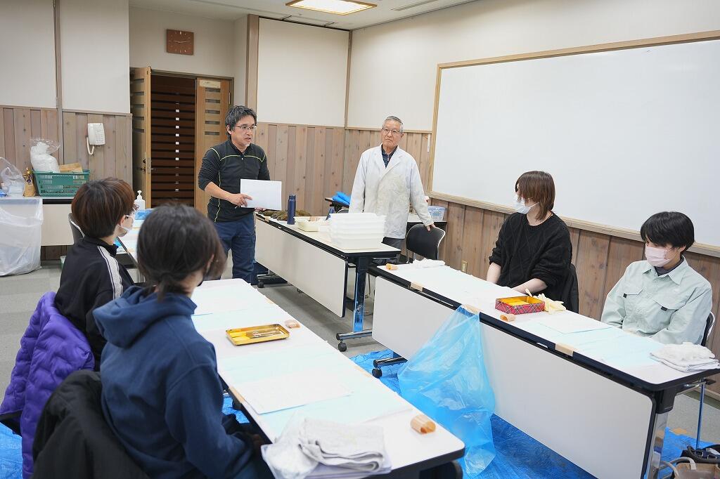 2025/12/20仮剥製づくり体験イベントを開催しました。